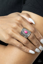 Load image into Gallery viewer, PRE-ORDER - Paparazzi Exquisitely Ornamental - Pink - Ring - $5 Jewelry with Ashley Swint