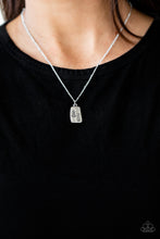 Load image into Gallery viewer, Paparazzi Faith Over Fear - Silver - Necklace &amp; Earrings - $5 Jewelry with Ashley Swint
