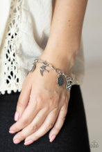 Load image into Gallery viewer, PRE-ORDER - Paparazzi Fancifully Flighty - White - Bracelet - $5 Jewelry with Ashley Swint