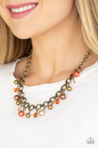 PRE-ORDER - Paparazzi Fiercely Fancy - Multi - Necklace & Earrings - $5 Jewelry with Ashley Swint