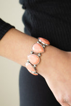Load image into Gallery viewer, PRE-ORDER - Paparazzi Flamboyant Tease - Orange Coral - Bracelet - $5 Jewelry with Ashley Swint