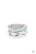 Load image into Gallery viewer, PRE-ORDER - Paparazzi Forever Flawless - Blue - Ring - $5 Jewelry with Ashley Swint