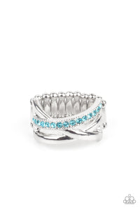 PRE-ORDER - Paparazzi Forever Flawless - Blue - Ring - $5 Jewelry with Ashley Swint
