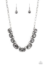 Load image into Gallery viewer, PRE-ORDER - Paparazzi Gorgeously Glacial - Black - Necklace &amp; Earrings - $5 Jewelry with Ashley Swint