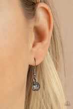 Load image into Gallery viewer, PRE-ORDER - Paparazzi Gorgeously Glacial - Black - Necklace &amp; Earrings - $5 Jewelry with Ashley Swint