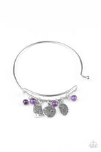 Load image into Gallery viewer, Paparazzi GROWING Strong - Purple - Inspirational Bracelet - $5 Jewelry with Ashley Swint