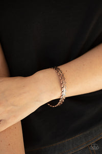 Paparazzi Laurel Groves - Copper - Cuff Bracelet - $5 Jewelry with Ashley Swint