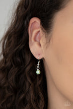 Load image into Gallery viewer, PRE-ORDER - Paparazzi Let The Record GLOW - Green - Necklace &amp; Earrings - $5 Jewelry with Ashley Swint