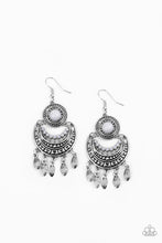 Load image into Gallery viewer, Paparazzi Mantra to Mantra - Silver - Earrings