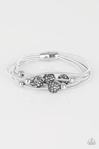 PRE-ORDER - Paparazzi Marvelously Magnetic - Silver - Bracelet - $5 Jewelry with Ashley Swint