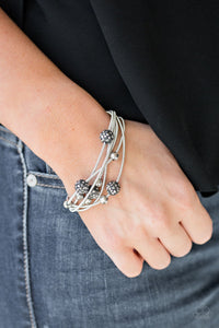 PRE-ORDER - Paparazzi Marvelously Magnetic - Silver - Bracelet - $5 Jewelry with Ashley Swint