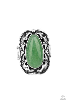 PRE-ORDER - Paparazzi Mystical Mambo - Green - Ring - $5 Jewelry with Ashley Swint