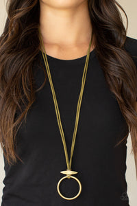 PRE-ORDER - Paparazzi Noticeably Nomad - Green - Necklace & Earrings - $5 Jewelry with Ashley Swint