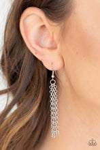 Load image into Gallery viewer, Paparazzi On The ROAM Again - Multi - Black, Brown and White Rocks - Silver Chain Necklace and matching Earrings - $5 Jewelry with Ashley Swint