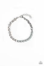 Load image into Gallery viewer, Paparazzi Out Like A SOCIALITE - Silver Pearly Beads - White Rhinestones - Bracelet - $5 Jewelry with Ashley Swint