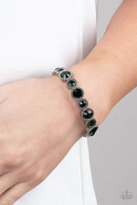 PRE-ORDER - Paparazzi Phenomenally Perennial - Green - Bracelet - $5 Jewelry with Ashley Swint