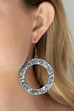 Load image into Gallery viewer, Paparazzi PRIMAL Meridian - Black Gunmetal - Hammed Earrings - $5 Jewelry with Ashley Swint