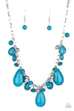 Load image into Gallery viewer, Paparazzi Seaside Solstice - Blue - Necklace &amp; Earrings - $5 Jewelry with Ashley Swint