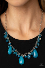 Load image into Gallery viewer, Paparazzi Seaside Solstice - Blue - Necklace &amp; Earrings - $5 Jewelry with Ashley Swint