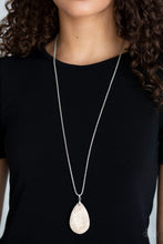 Load image into Gallery viewer, PRE-ORDER - Paparazzi Sedona Sandstone - White Stone - Necklace &amp; Earrings - $5 Jewelry with Ashley Swint