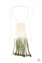 Load image into Gallery viewer, Paparazzi Surfin The Net - Green - Necklace &amp; Earrings - $5 Jewelry with Ashley Swint