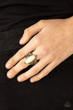 Load image into Gallery viewer, PRE-ORDER - Paparazzi This BADLAND Is My BADLAND - Brass - Ring - $5 Jewelry with Ashley Swint