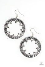 Load image into Gallery viewer, Paparazzi Whimsical Wheelhouse - Silver - Vine Filigree - Earrings - $5 Jewelry With Ashley Swint