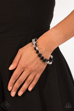 Beautifully Bewitching - Black - Bracelet - Fashion Fix December 2018 - $5 Jewelry With Ashley Swint