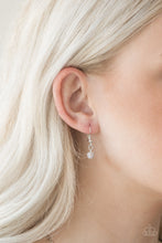 Load image into Gallery viewer, Paparazzi Colorful Cadence - White Beads - Silver Necklace and matching Earrings - $5 Jewelry With Ashley Swint