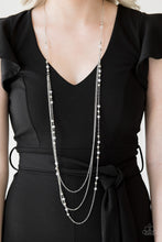 Load image into Gallery viewer, Paparazzi Colorful Cadence - White Beads - Silver Necklace and matching Earrings - $5 Jewelry With Ashley Swint