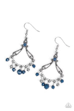 Load image into Gallery viewer, Paparazzi Dazzling Date Night - Blue Earrings - $5 Jewelry With Ashley Swint