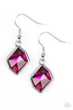 Load image into Gallery viewer, Paparazzi Glow It Up - Pink Gem - Earrings - $5 Jewelry with Ashley Swint