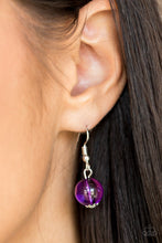 Load image into Gallery viewer, Paparazzi Mountain Mosaic - Purple Beads - Necklace and matching Earrings - $5 Jewelry With Ashley Swint