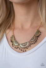 Load image into Gallery viewer, Paparazzi Boho Baby - Gold - Necklace &amp; Earrings