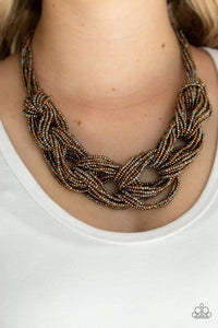 City Catwalk - Copper Necklace - $5 Jewelry with Ashley Swint