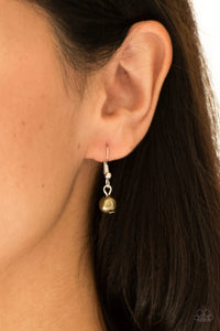 Paparazzi Coastal Cache - Green - Necklace & Earrings