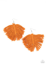 Load image into Gallery viewer, Paparazzi Macrame Mamba - Brown - Earrings