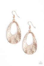 Load image into Gallery viewer, Paparazzi Mean Sheen - Rose Gold - Earrings