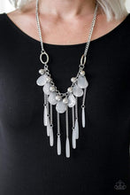 Load image into Gallery viewer, Paparazzi Roaring Riviera - White - Necklace &amp; Earrings