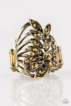 Load image into Gallery viewer, Paparazzi Perennial Paradise - Brass - Ring