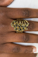 Load image into Gallery viewer, Paparazzi Perennial Paradise - Brass - Ring