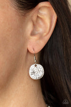 Load image into Gallery viewer, Paparazzi Spot On Sparkle - White - Necklace &amp; Earrings - $5 Jewelry with Ashley Swint