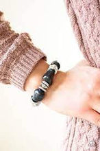 Load image into Gallery viewer, PAPARAZZI Accessories Stone Age Stunner - Black - $5 Jewelry with Ashley Swint