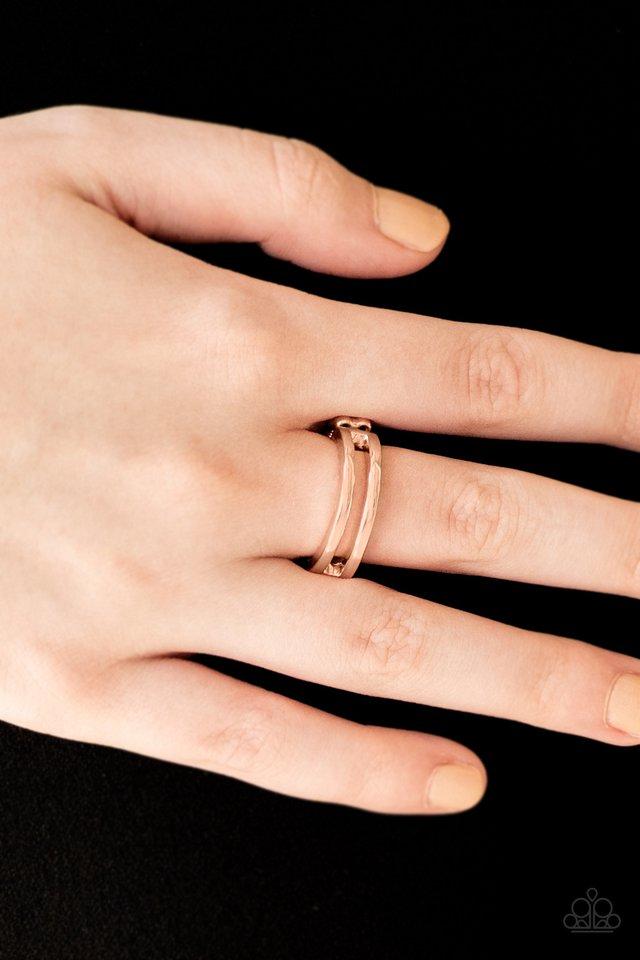 Paparazzi Ring ~ I Need Space - Rose Gold - $5 Jewelry with Ashley Swint