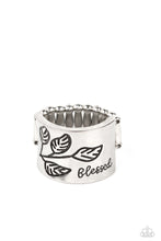 Load image into Gallery viewer, Paparazzi Blessed with Bling - Silver - Inspirational Ring