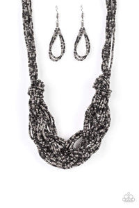 City Catwalk - Black: Paparazzi Accessories - $5 Jewelry with Ashley Swint