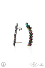 Load image into Gallery viewer, Paparazzi I Think ICE Can - Multi - Oil Spill Ear Crawler - Earrings - Paparazzi $5 Jewelry with Ashley Swint