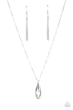 Load image into Gallery viewer, Paparazzi Prismatically Polished - White - Necklace &amp; Earrings