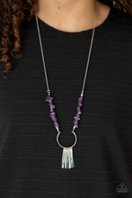 Load image into Gallery viewer, Paparazzi With Your ART and Soul - Purple - $5 Jewelry with Ashley Swint