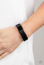 Load image into Gallery viewer, Paparazzi In Plain SIGHTSEER - Black - Stretchy Bracelet